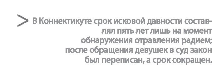 Радиевые девушки. Скандальное дело работниц фабрик, получивших дозу радиации от новомодной светящейся краски 