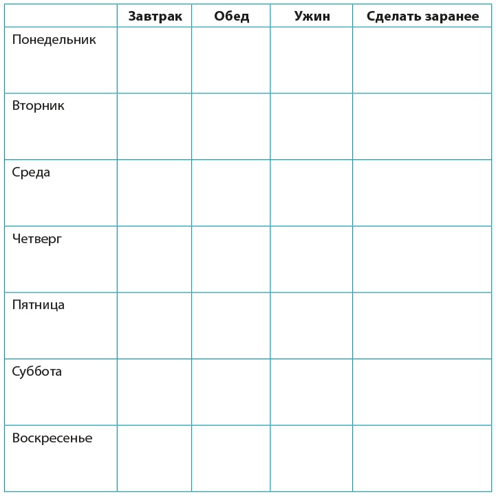 Одна привычка в неделю для всей семьи