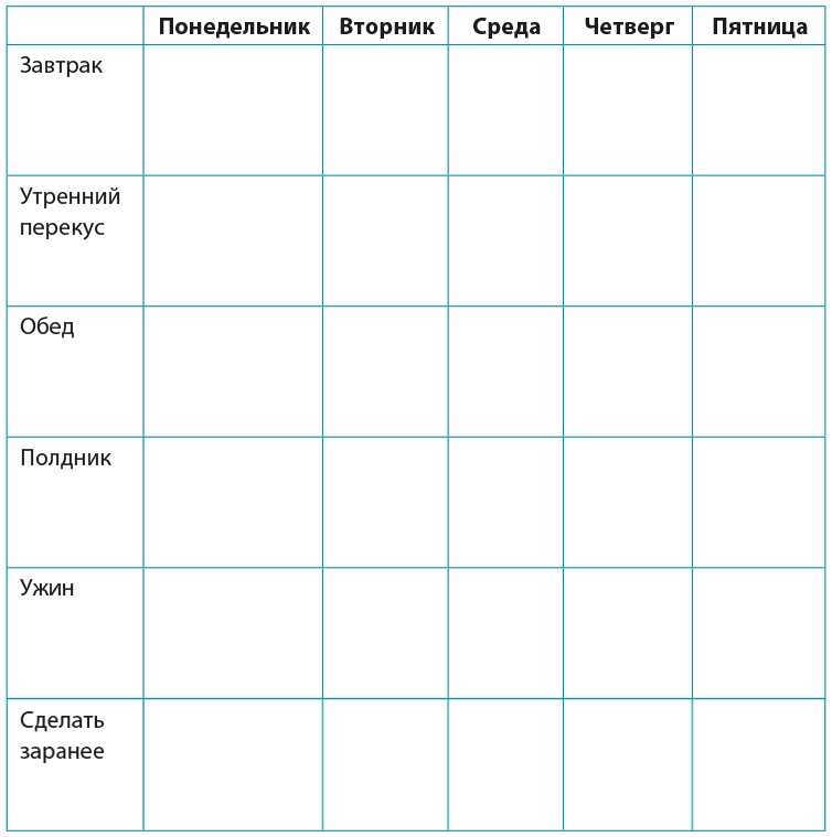 Одна привычка в неделю для всей семьи