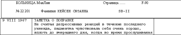 Прерванная жизнь Прерванная жизнь