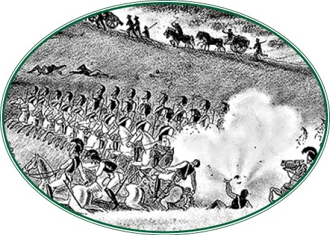 Изображение военных действий 1812 года Изображение военных действий 1812 года