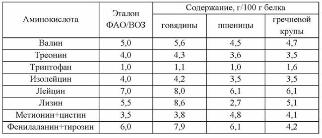 Основы рационального питания