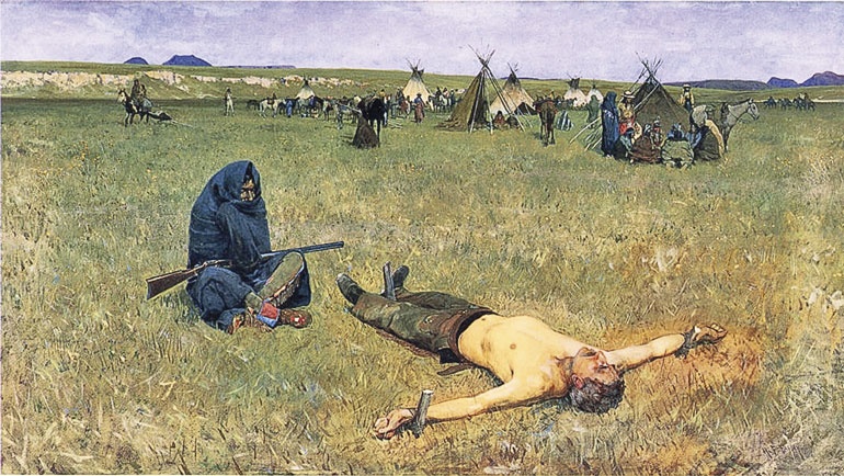 Индейцы Дикого Запада в бою. "Хороший день, чтобы умереть!" Индейцы Дикого Запада в бою. "Хороший день, чтобы умереть!"