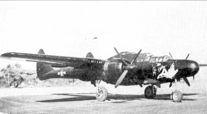 Nortrop P-61 BLack Widow. Тяжелый ночной истребитель США Nortrop P-61 BLack Widow. Тяжелый ночной истребитель США