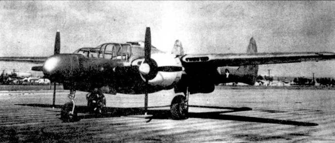 Nortrop P-61 BLack Widow. Тяжелый ночной истребитель США Nortrop P-61 BLack Widow. Тяжелый ночной истребитель США