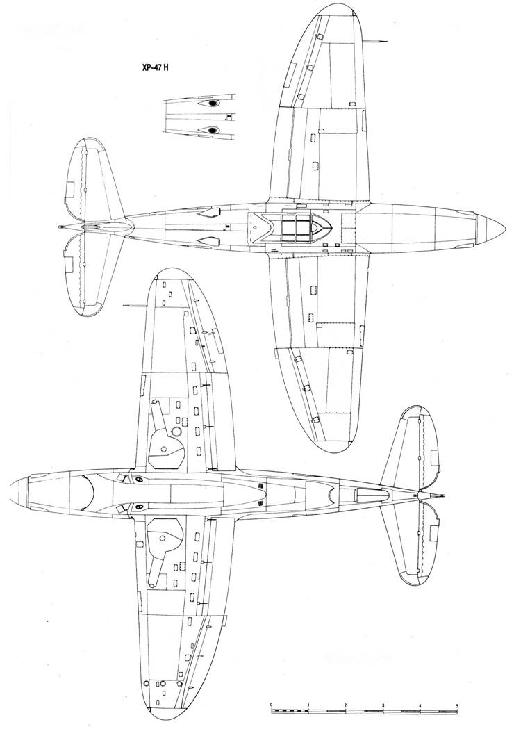Р-47 «Thunderbolt» Тяжелый истребитель США Р-47 «Thunderbolt» Тяжелый истребитель США