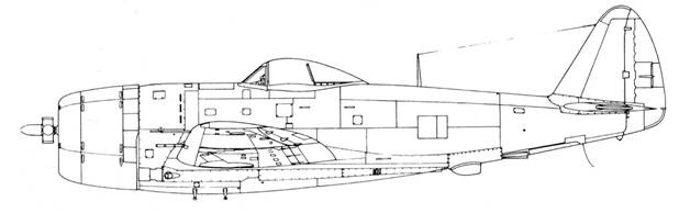 Р-47 «Thunderbolt» Тяжелый истребитель США Р-47 «Thunderbolt» Тяжелый истребитель США