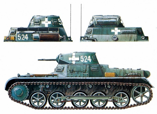 Лёгкий танк Panzer I Лёгкий танк Panzer I