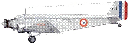 Транспортный самолет Юнкерс Ju 52/3m Транспортный самолет Юнкерс Ju 52/3m