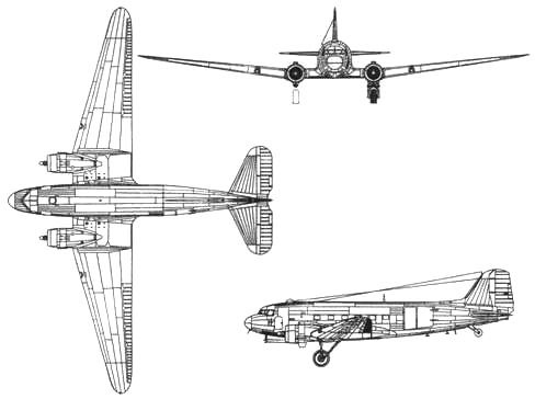 Военно-транспортные самолеты, 1939-1945 Военно-транспортные самолеты, 1939-1945