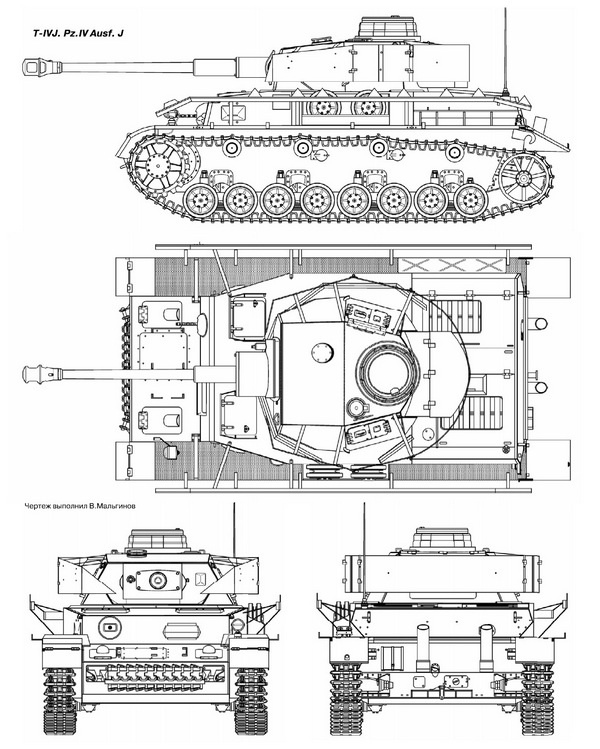 Средний танк PZ.IV. «Рабочая лошадка» Панцерваффе Средний танк PZ.IV. «Рабочая лошадка» Панцерваффе