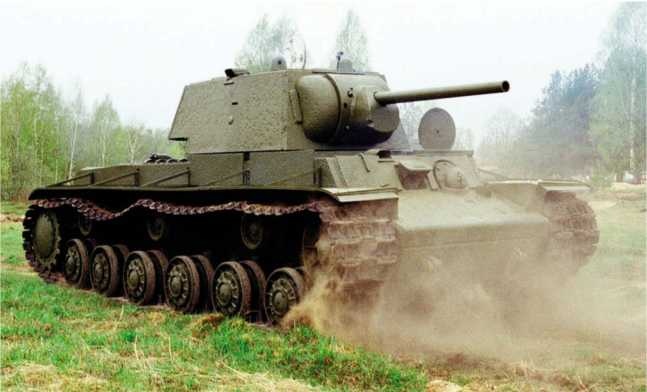 Советский тяжелый танк КВ-1. Первые танки Победы Советский тяжелый танк КВ-1. Первые танки Победы