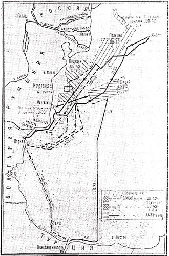 Операции германо-турецких сил в 1914-1918 гг.