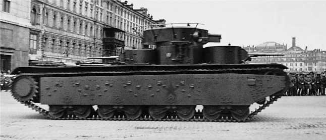Советский тяжелый танк Т-35. "Сталинский монстр" Советский тяжелый танк Т-35. "Сталинский монстр"