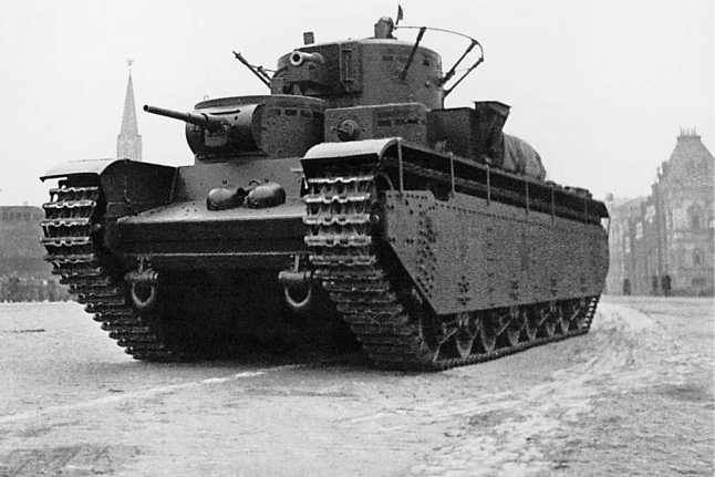 Советский тяжелый танк Т-35. "Сталинский монстр" Советский тяжелый танк Т-35. "Сталинский монстр"