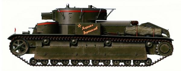 Средний танк Т-28. Трёхглавый монстр Сталина Средний танк Т-28. Трёхглавый монстр Сталина