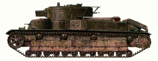 Средний танк Т-28. Трёхглавый монстр Сталина Средний танк Т-28. Трёхглавый монстр Сталина