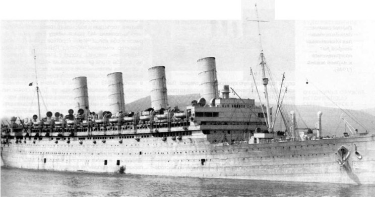 Лайнеры на войне 1897-1914 гг. постройки Лайнеры на войне 1897-1914 гг. постройки