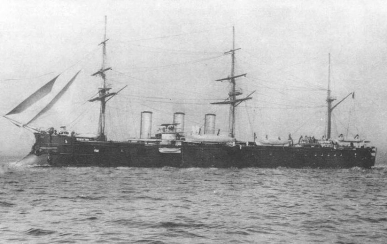 Полуброненосный фрегат “Память Азова” (1885-1925)