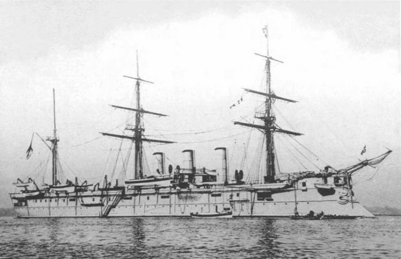 Полуброненосный фрегат “Память Азова” (1885-1925)