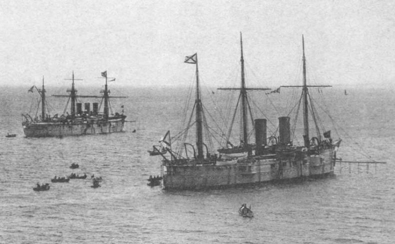 Полуброненосный фрегат “Память Азова” (1885-1925)