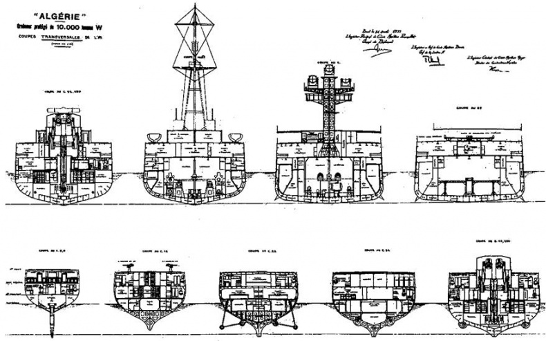 Тяжелый крейсер “Алжир" (1930-1942)