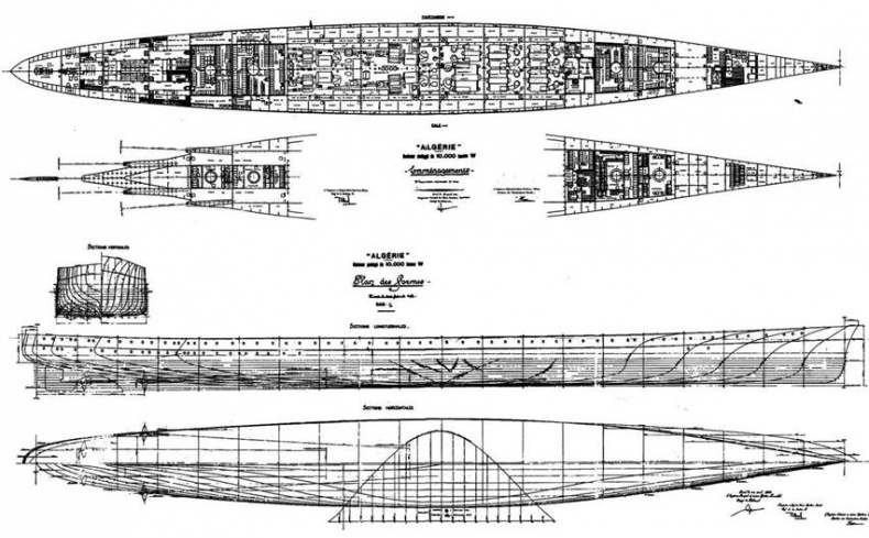 Тяжелый крейсер “Алжир" (1930-1942)