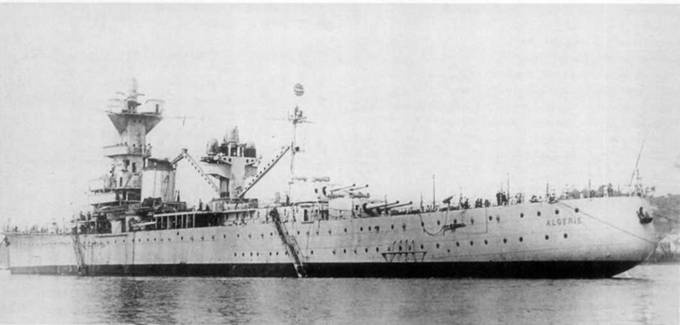 Тяжелый крейсер “Алжир" (1930-1942)