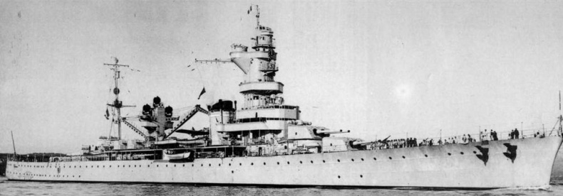 Тяжелый крейсер “Алжир" (1930-1942)