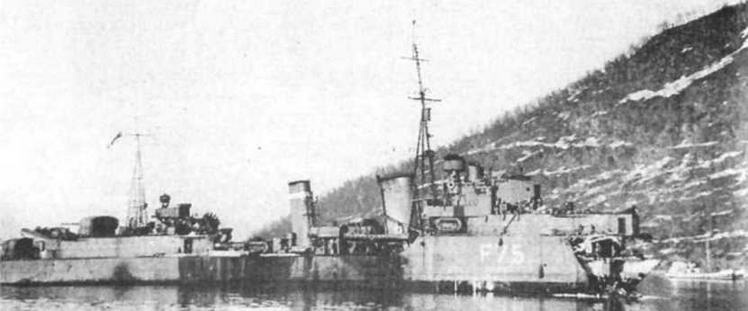 Эскадренные миноносцы Англии во второй мировой войне. Часть I (1925 -1945 гг.) Эскадренные миноносцы Англии во второй мировой войне. Часть I (1925 -1945 гг.)