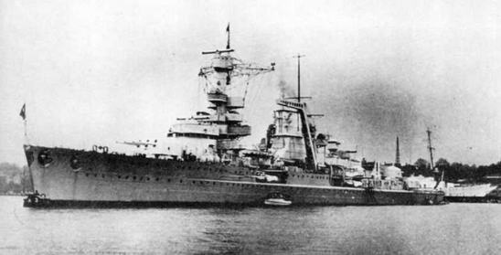 Легкие крейсера типа «Нюрнберг». 1928-1945 гг.