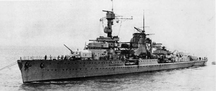Легкие крейсера типа «Нюрнберг». 1928-1945 гг.