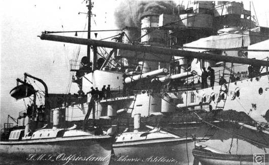 Линейные корабли “Гельголанд”, “Остфрисланд”, "Ольденбург" и "Тюринген" . 1907-1921 гг.