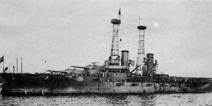 Линейные корабли Соединенных Штатов Америки. Часть I. Линкоры типов “South Carolina”, “Delaware”, “Florida” и “Wyoming”.