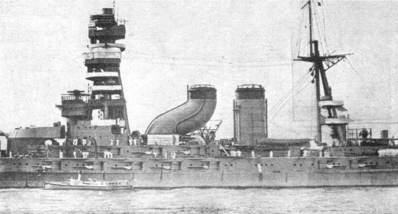 Линейные корабли типа "Нагато". 1911-1945 гг.