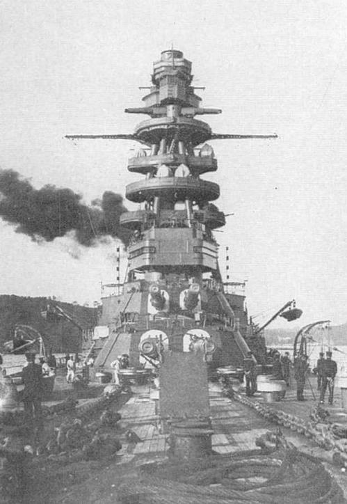 Линейные корабли типа "Нагато". 1911-1945 гг.
