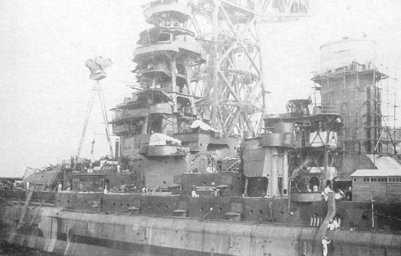 Линейные корабли типа "Нагато". 1911-1945 гг.