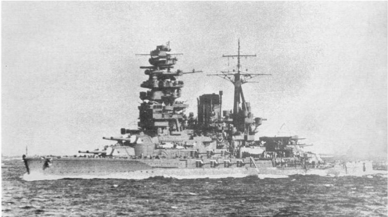 Линейные корабли типа "Нагато". 1911-1945 гг.
