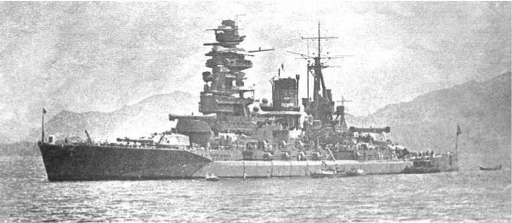 Линейные корабли типа "Нагато". 1911-1945 гг.