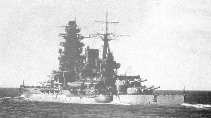 Линейные корабли типа "Нагато". 1911-1945 гг.
