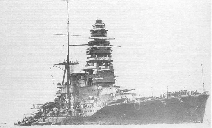 Линейные корабли типа "Нагато". 1911-1945 гг.