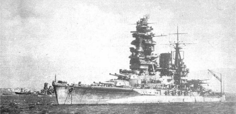 Линейные корабли типа "Нагато". 1911-1945 гг.