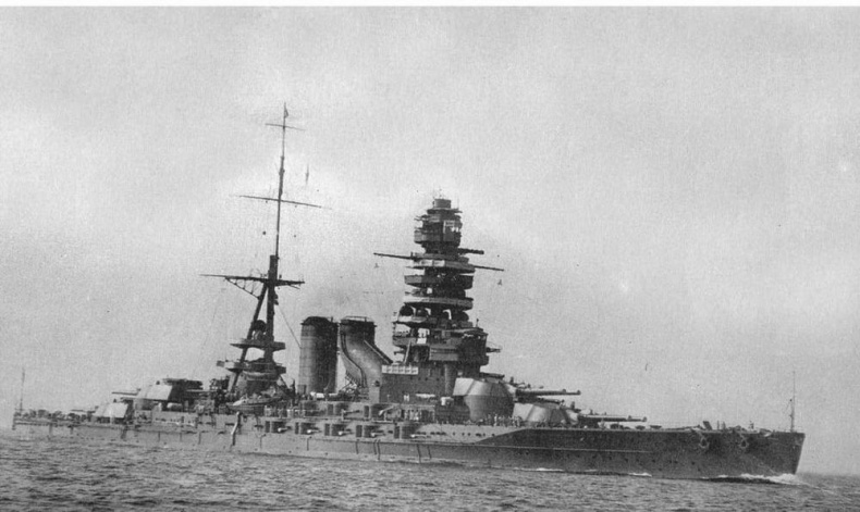 Линейные корабли типа "Нагато". 1911-1945 гг.