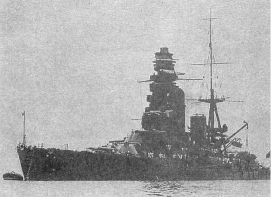 Линейные корабли типа "Нагато". 1911-1945 гг.
