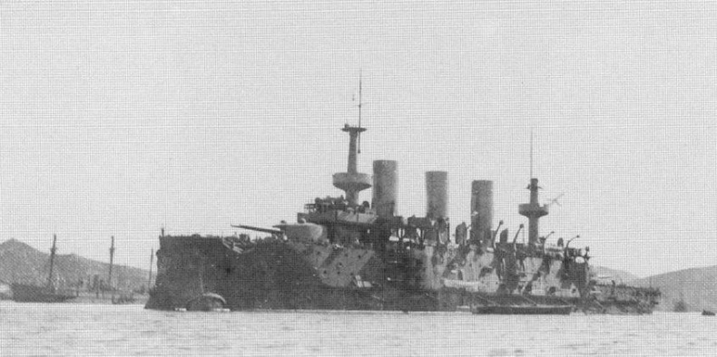 На броненосце “Пересвет". 1903-1905 гг.