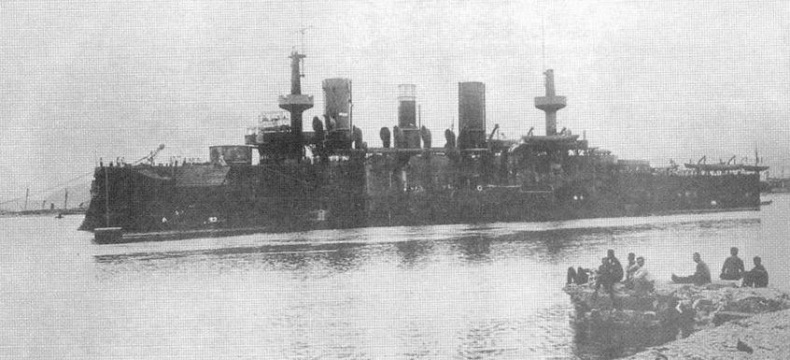 На броненосце “Пересвет". 1903-1905 гг.