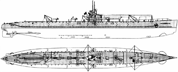 Боевые корабли японского флота 10.1918-8.1945 гг. Подводные лодки