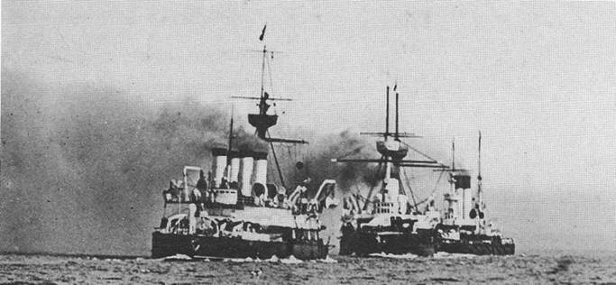 Броненосец “Наварин”. 1888-1905 гг. Броненосец “Наварин”. 1888-1905 гг.