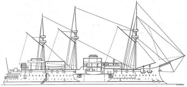 Броненосцы типа “Редутабль" (1871-1921)