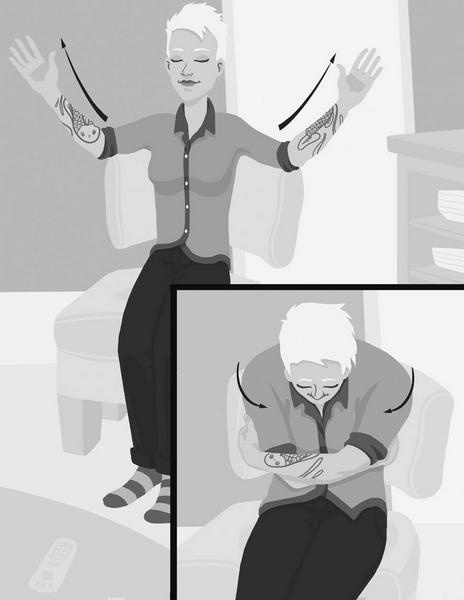 Йога между делом. В пробке, на работе, в самолете